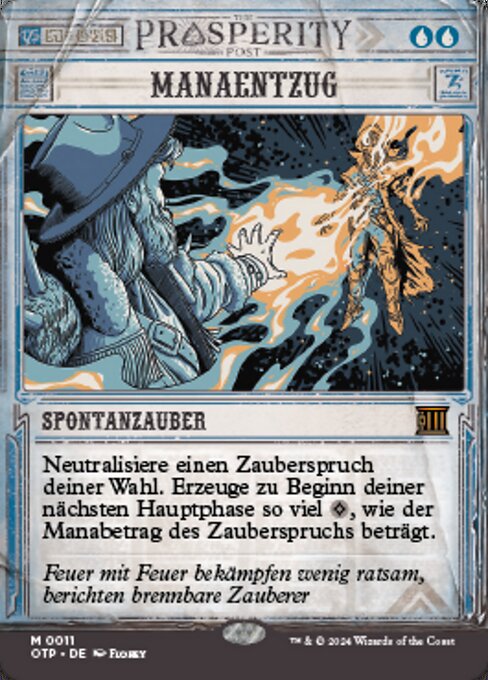Manaentzug (V.1) OTP-11 Mythic Near Mint Deutsch