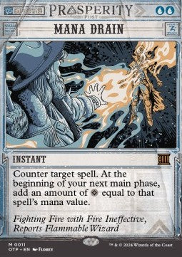 Mana Drain OTP-11 Mythic Near Mint Englisch