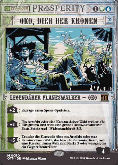 Oko, Dieb der Kronen (V.1) OTP-50 Mythic Near Mint Deutsch