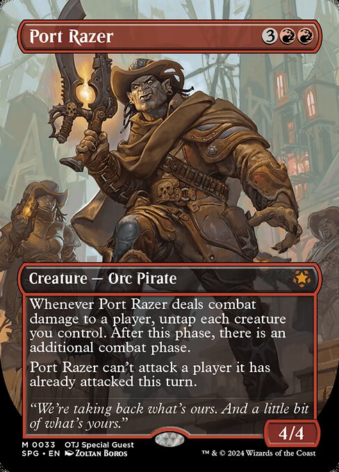 Port Razer SPG-33 Mythic Excellent Englisch Foil