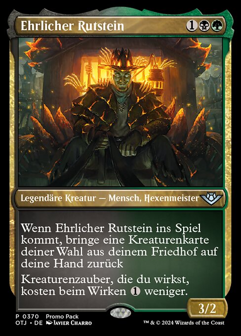 Ehrlicher Rutstein POTJ-370 Uncommon Good Deutsch