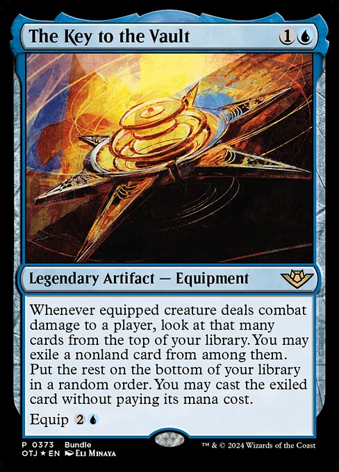 The Key to the Vault POTJ-373 Rare Near Mint Englisch Foil