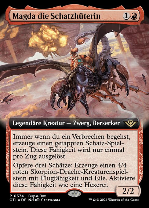 Magda, the Hoardmaster BABP-374 Rare Excellent Deutsch Foil