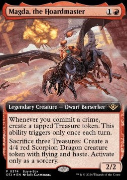 Magda, the Hoardmaster BABP-374 Rare Near Mint Englisch Foil