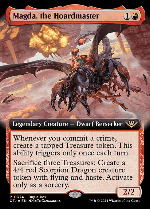 Magda, the Hoardmaster BABP-374 Rare Near Mint Englisch Foil