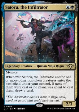 Satoru, the Infiltrator OTJ-230 Rare Near Mint Englisch