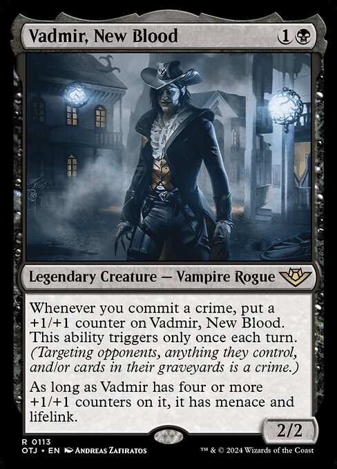 Vadmir, New Blood OTJ-113 Rare Near Mint Englisch