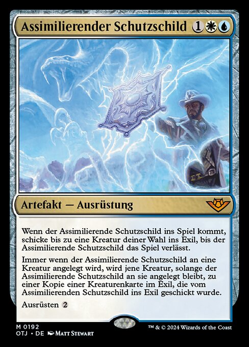 Assimilierender Schutzschild OTJ-192 Mythic Near Mint Deutsch