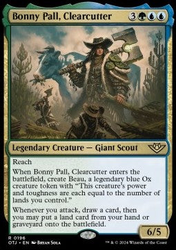 Bonny Pall, die Abholzerin OTJ-196 Rare Near Mint Deutsch