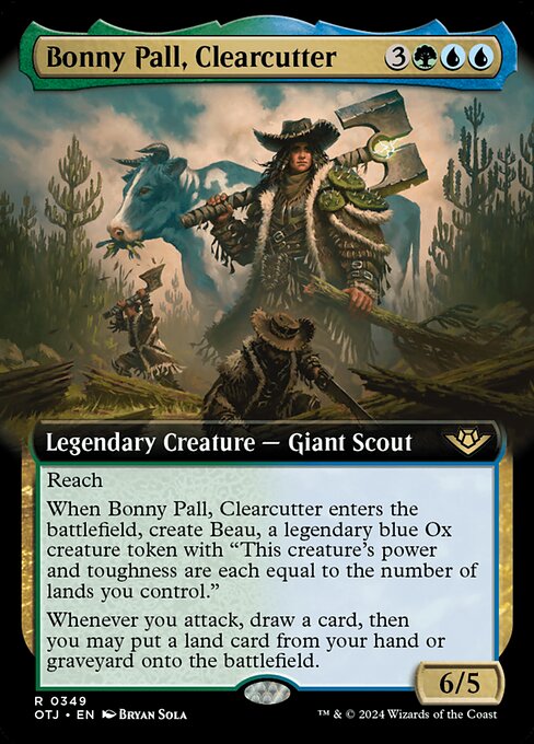 Bonny Pall, Clearcutter XOTJ-349 Rare Near Mint Englisch Foil
