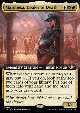 Marchesa, Dealer of Death XOTJ-357 Rare Near Mint Englisch Foil