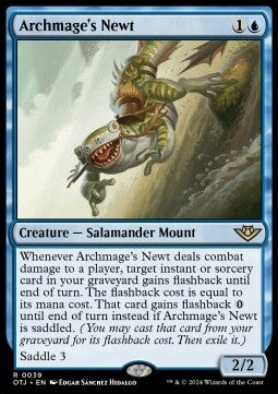 Archmage's Newt OTJ-39 Rare Excellent Englisch