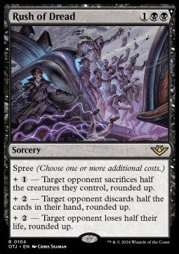 Rush of Dread OTJ-104 Rare Near Mint Englisch Foil