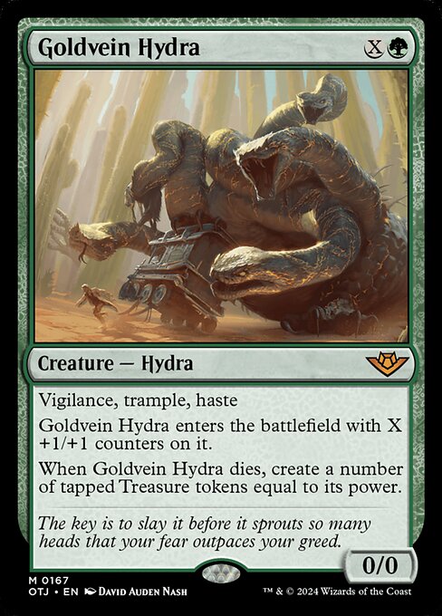 Goldader-Hydra OTJ-167 Mythic Near Mint Englisch