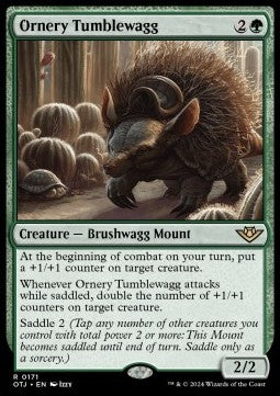 Ornery Tumblewagg OTJ-171 Rare Excellent Englisch Foil