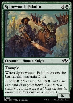 Stachelwald-Paladin OTJ-183 Common Near Mint Deutsch Foil