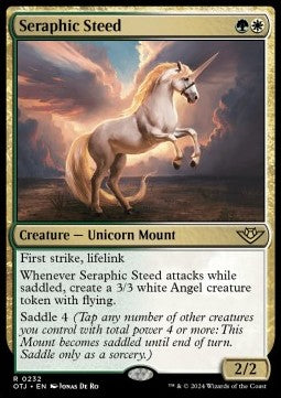 Seraphic Steed OTJ-232 Rare Near Mint Englisch
