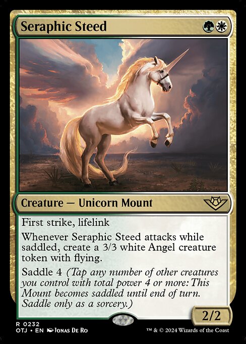 Seraphic Steed OTJ-232 Rare Near Mint Englisch