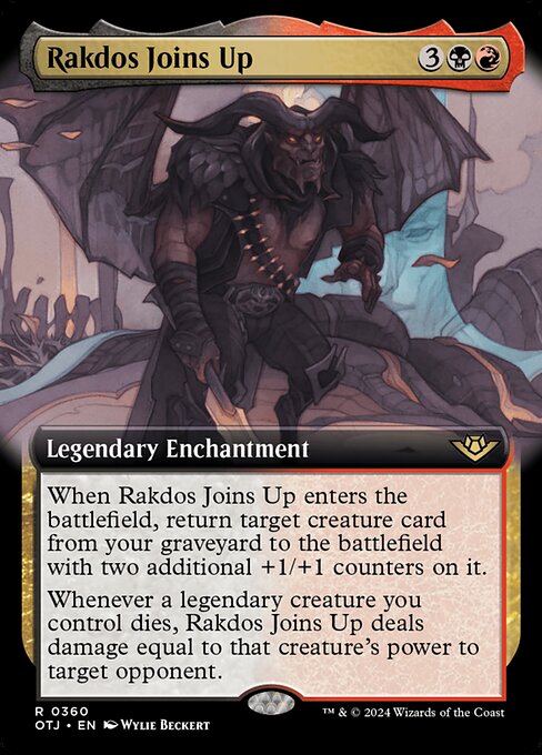 Rakdos Joins Up XOTJ-360 Rare Excellent Englisch Foil