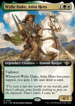 Wylie Duke, Held der Atiin XOTJ-367 Rare Near Mint Englisch