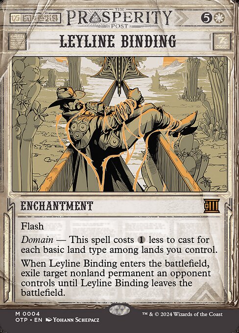 Leylinien-Verbannung (V.1) OTP-4 Mythic Near Mint Englisch
