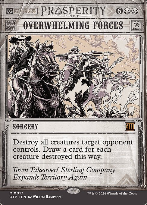 Overwhelming Forces OTP-17 Mythic Near Mint Englisch