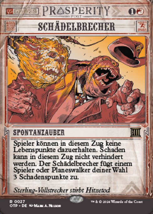 Schädelbrecher OTP-27 Near Mint Deutsch
