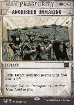 Schmerzerfüllte Auslöschung (V.1) OTP-35 Mythic Excellent Englisch Foil