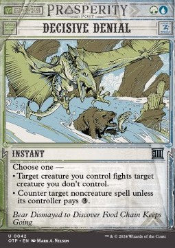 Entschiedene Ablehnung OTP-42 Uncommon Near Mint Englisch