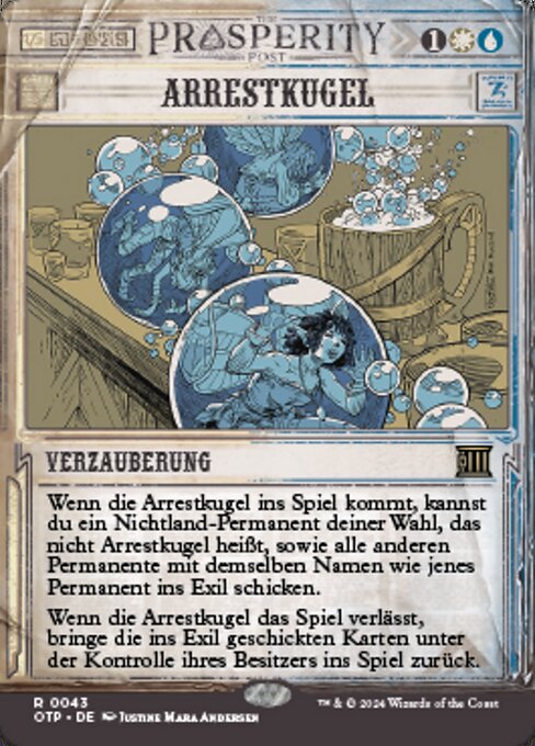 Arrestkugel OTP-43 Rare Near Mint Deutsch
