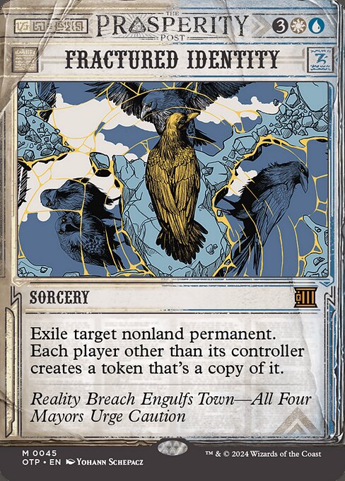 Fractured Identity OTP-45 Mythic Near Mint Englisch