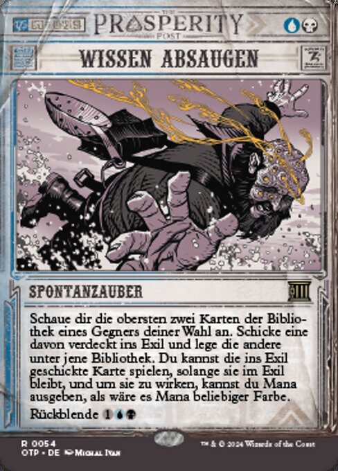 Wissen absaugen OTP-54 Rare Excellent Deutsch