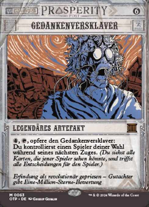 Gedankenversklaver (V.1) OTP-63 Mythic Excellent Deutsch