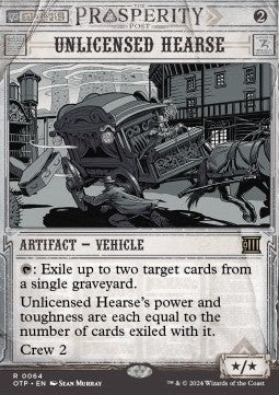 Unlicensed Hearse OTP-64 Rare Near Mint Englisch