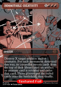 Indomitable Creativity OTP-72 Mythic Near Mint Englisch Foil