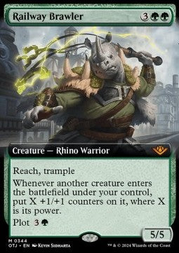 Railway Brawler XOTJ-344 Mythic Near Mint Englisch