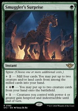 Smuggler's Surprise OTJ-180 Rare Near Mint Englisch Foil
