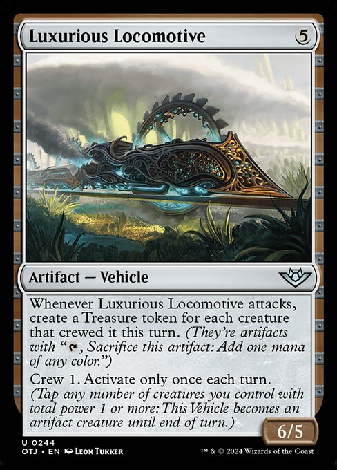 Luxuriöse Lokomotive OTJ-244 Uncommon Near Mint Englisch Foil