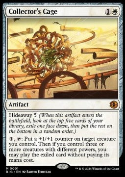 Käfig des Sammlers (V.1) BIG-1 Mythic Excellent Deutsch