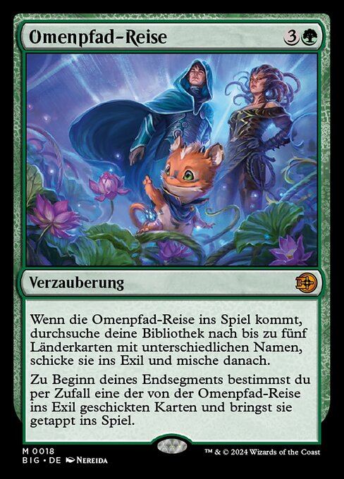 Omenpfad-Reise (V.1) BIG-18 Mythic Near Mint Deutsch