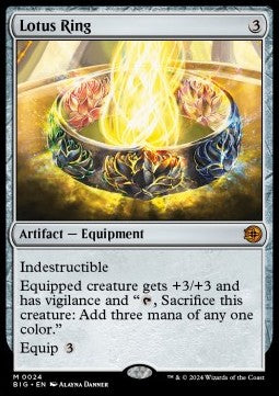 Lotus Ring (V.1) BIG-24 Mythic Near Mint Englisch