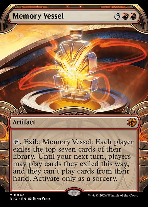 Memory Vessel (V.2) BIG-43 Mythic Near Mint Englisch