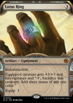 Lotus Ring BIG-54 Mythic Near Mint Englisch Foil