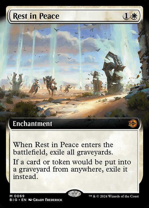 In Frieden ruhen (V.3) BIG-69 Mythic Near Mint Englisch Foil