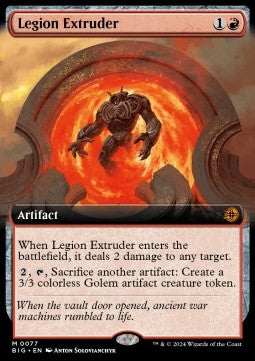 Legion Extruder (V.3) BIG-77 Mythic Near Mint Englisch