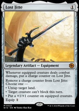 Lost Jitte (V.1) BIG-23 Mythic Excellent Englisch