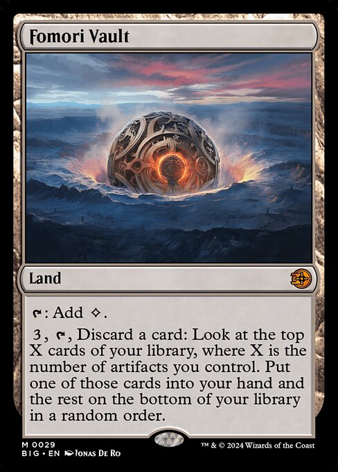 Fomori Vault BIG-29 Mythic Near Mint Englisch