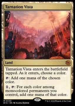 Tarnation Vista (V.1) BIG-30 Mythic Excellent Englisch