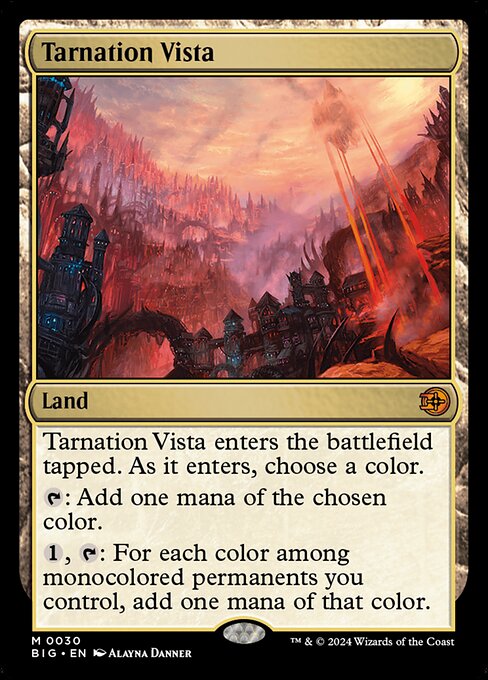 Tarnation Vista (V.1) BIG-30 Mythic Excellent Englisch