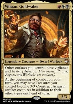 Vihaan, Goldwaker OTC-8 Mythic Excellent Englisch Foil